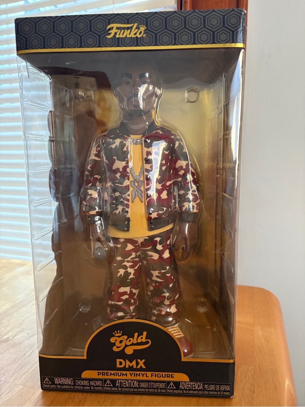 Funko Gold DMX Camo 12-inch Premium Vinyl Figure